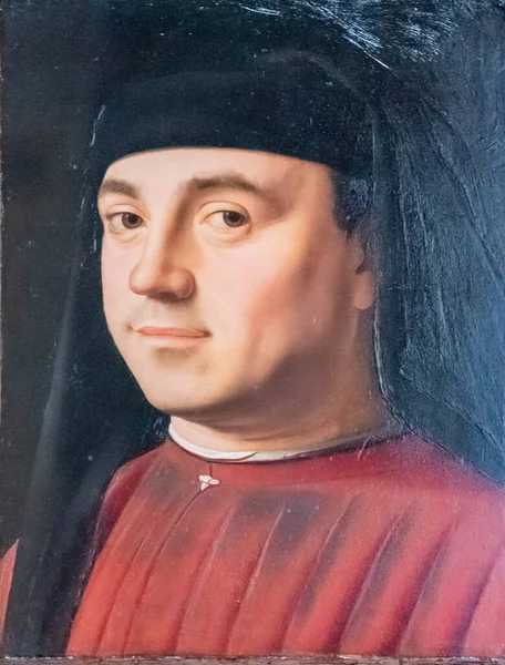 中世イタリア貴族の肖像画 — ストック写真