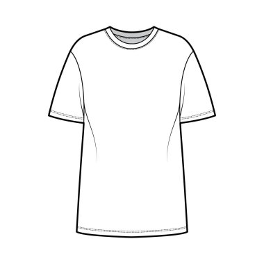 Uzun kollu, kısa kollu, kısa kollu, omuzları düşmüş, uzun kenarlı tişörtler. Düz