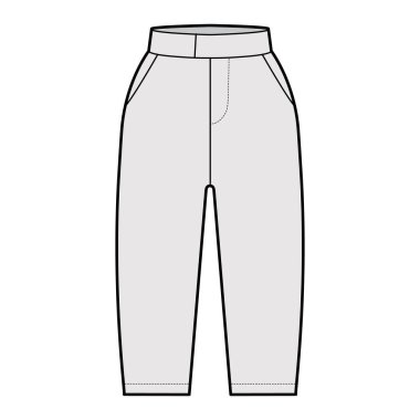 Kısa kapri pantolonlar, diz boyu, normal bel, yırtık cep, geniş bel.