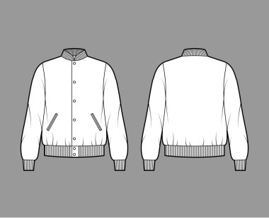 Download Jacket Mockup Varsity Free Vector Eps Cdr Ai Svg Vector Illustration Graphic Art