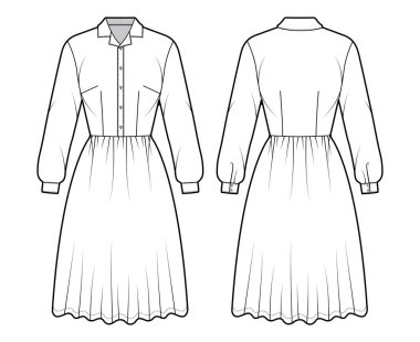 Uzun kollu uzun kollu, uzun kollu, uzun etekli, henley yakalı ev gömleği.