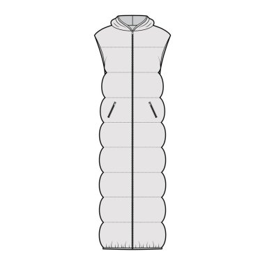 Yelekli, kabarık ceketli, kolsuz, kapüşonlu, fermuarlı, maksimum uzunluklu...