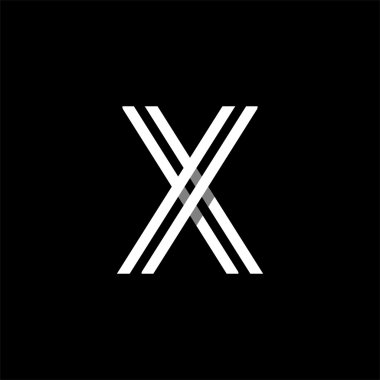 Capital letter X logo