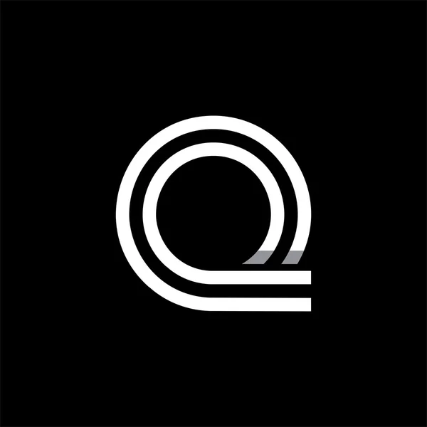 Capital letter Q logo — 스톡 벡터