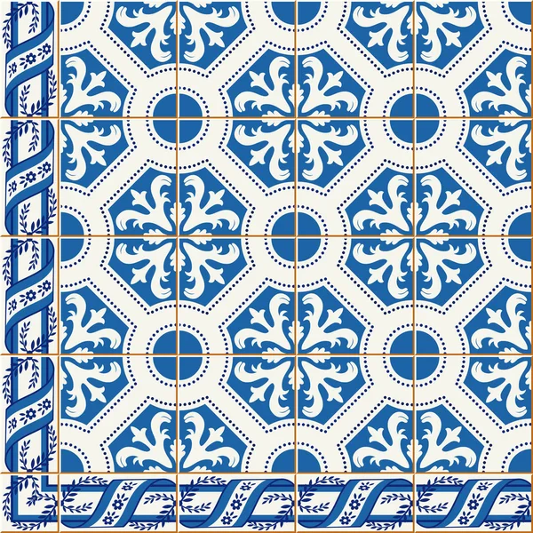 Magnifique motif sans couture — Image vectorielle