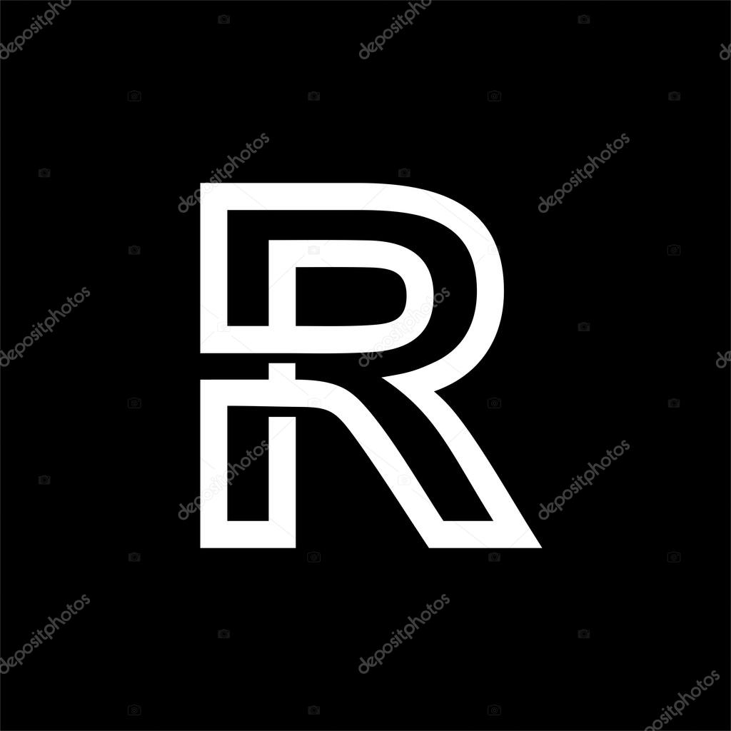 Capital letter R Stock Vector Image by ©PGMart #108752728