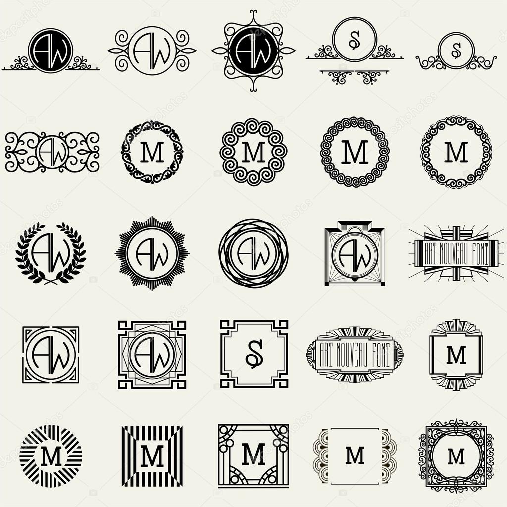 MM-onograms  Monogram logo design, Typographic logo, Typography logo