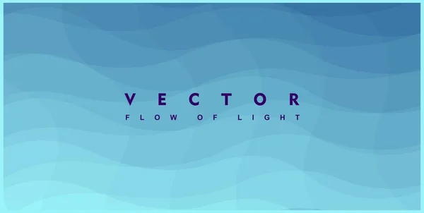 Abstract Gloeiende zee golven achtergrond met dynamisch effect. Modern schermontwerp voor mobiele app en web. 3d vector illustratie voor brochure, banner, flyer of presentatie, wallpapers. — Stockvector