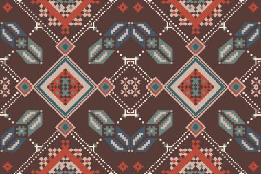 Bohem, modaya uygun, etnik tarzda kusursuz bir süs. Modern moda tonlarında. Kumaş, giysi ve iç dekorasyon için mükemmel..