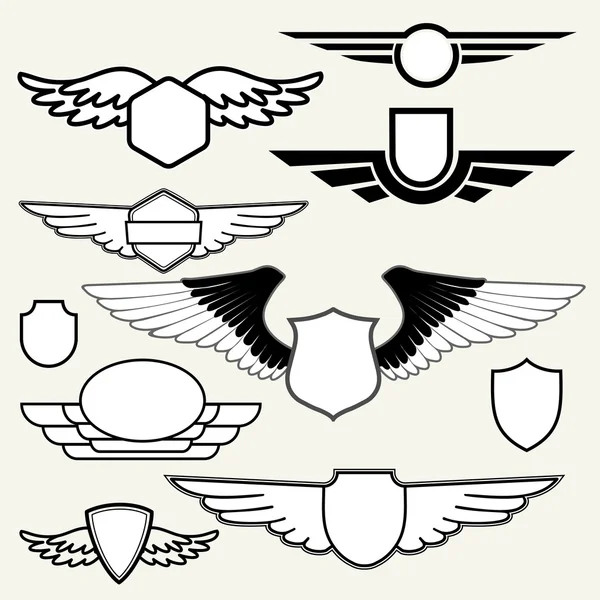 Retro Vintage Logotypes kanatlı