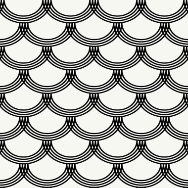 Dalgalı kusursuz desen