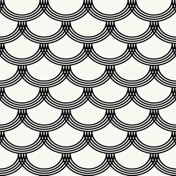 Seamless pattern with waves — Stock Vector