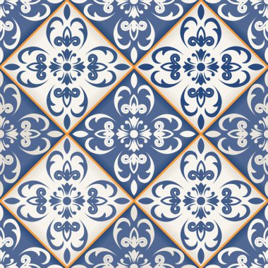 Muhteşem sorunsuz patchwork desen