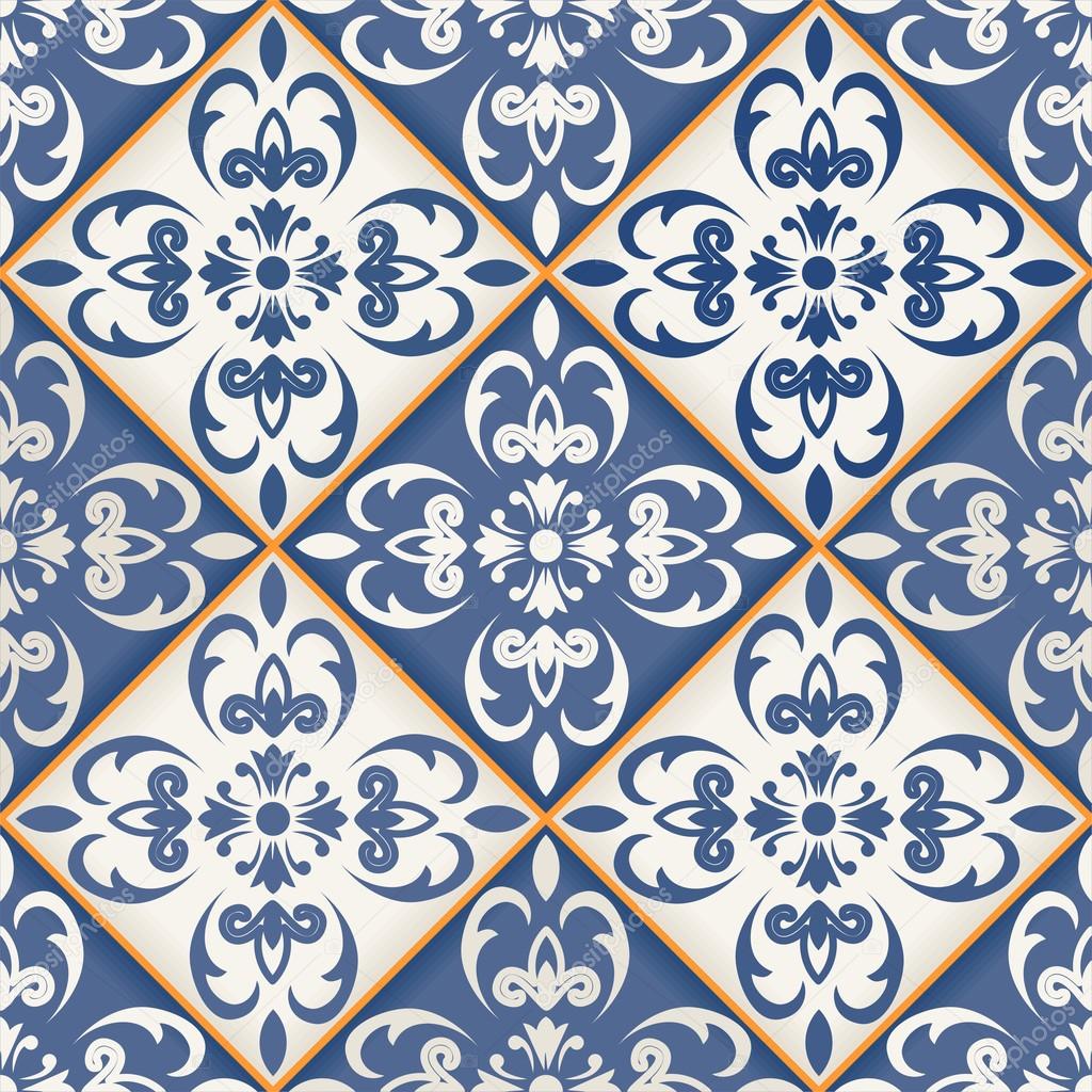 Gorgeous seamless patchwork pattern