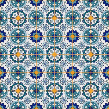Muhteşem sorunsuz patchwork desen