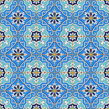 Muhteşem sorunsuz patchwork desen