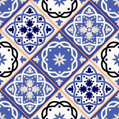 Muhteşem sorunsuz patchwork desen