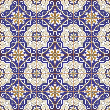 Muhteşem sorunsuz patchwork desen