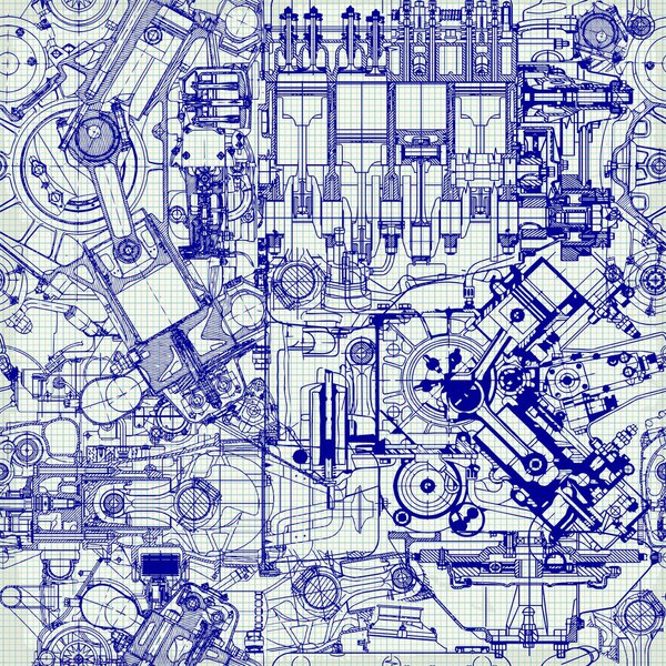 Creative seamless pattern