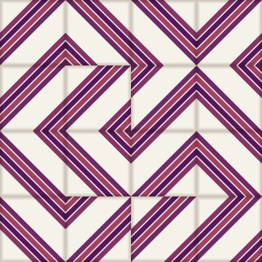 Retro şerit seamless modeli