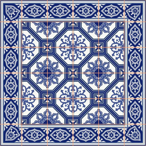 Magnifique motif sans couture — Image vectorielle