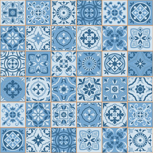 Великолепный бесшовный узор
