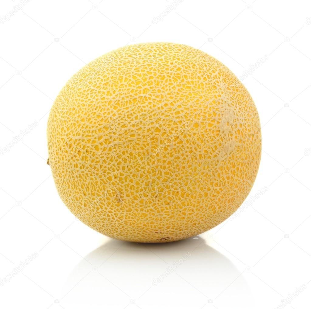 Melon called galia isolated white in studio Stock Photo by ©dla4 62454373