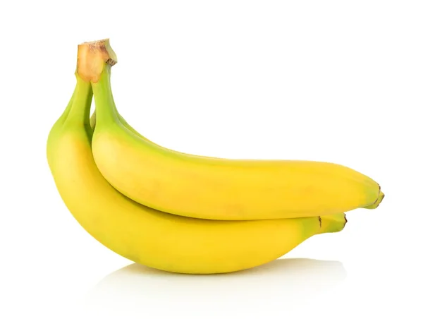 Group of bananas on white background — Stock Photo, Image