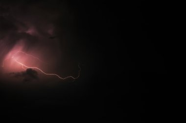 Şimşek ve fırtına - gökyüzü