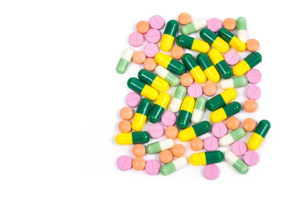 Medicina colorida aislada — Foto de Stock