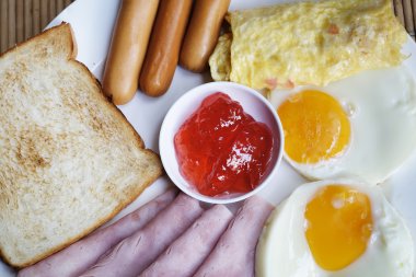 Kahvaltı yemeği ayarla