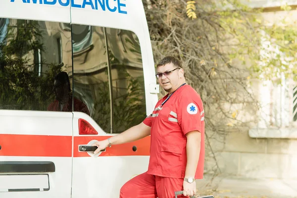 Retrato de una ambulancia médica —  Fotos de Stock