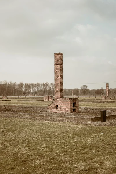 アウシュビッツ強制収容所 — ストック写真