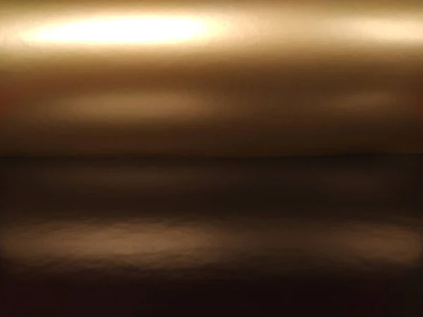 Farbverlauf Auf Braunem Hintergrund Horizontal Gefaltetes Glänzendes Papier Oder Folie — Stockfoto