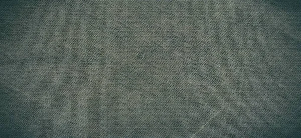 糸と縞と行が絡み合う灰色の茶色の背景 バナーだ 凹凸のある生地の質感 — ストック写真