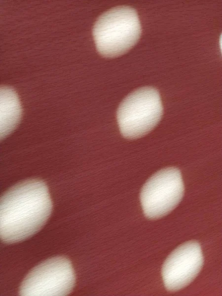 Red Background Polka Dots Rays Sun Shining Holes Blinds Painting — Stock Photo, Image