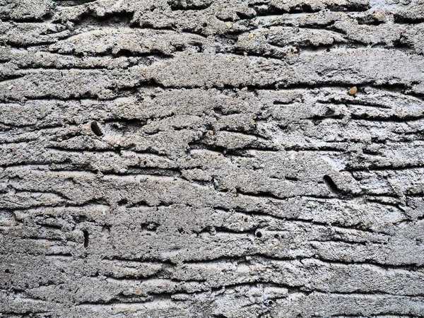 Tekstura Betonu Tynku Ścianie Krople Ścianę Faliste Linie Gipsie Tekstura — Zdjęcie stockowe