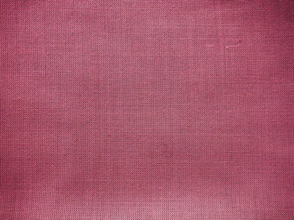 Тканина Крупним Планом Переплетення Ниток Шматок Рожевої Тканини Тканинний Фон — стокове фото
