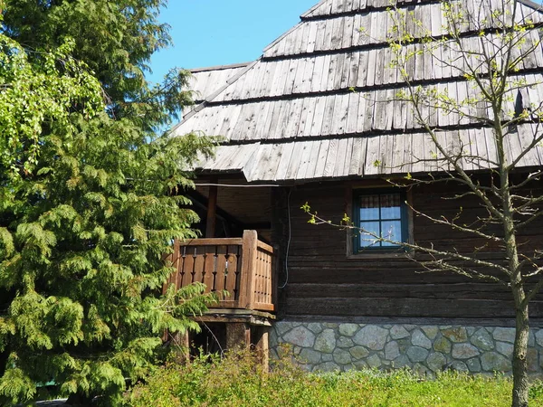 Stanisici Bijelina Bosnië Herzegovina April 2021 Houten Dorpsboerderij 19E Eeuwse — Stockfoto