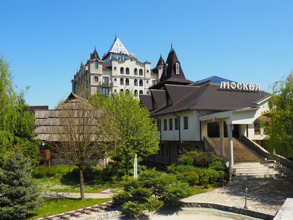 Stanisici Bijelina Bosnia Herzegovina April 2021 ラスホテルとレストランモスクワ 観光施設 モスクワ レース — ストック写真