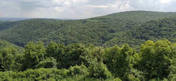 Vrdnik Sremska Mitrovica Vojvodina Serbia 마운틴이 요새에서 산으로 바라본다 역사적 — 스톡 사진