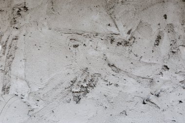 ev yapımı duvarda beton alçı