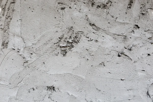 Plaster concrete on wall of house construction — Stock Photo, Image