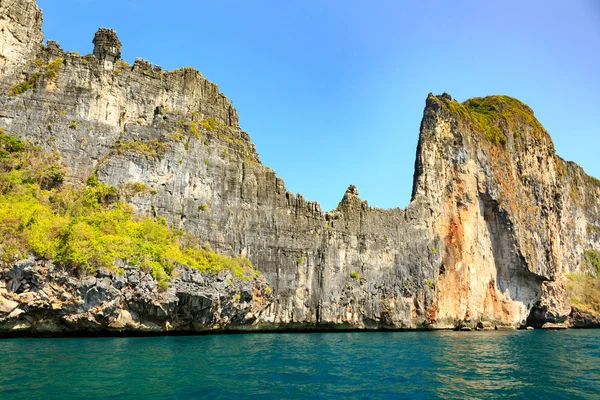 Island travel in krabi sea thailand — Stock Photo, Image