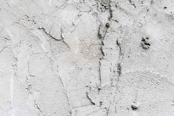Plaster concrete on wall of house construction — Stock Photo, Image
