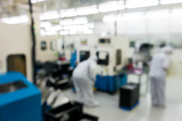 Manufacturing factory blurred — Stock Photo, Image