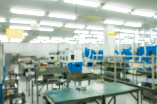 Manufacturing factory blurred — Stock Photo, Image