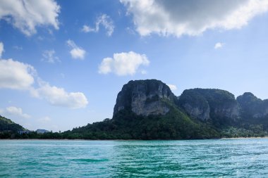 Krabi - 21 Şubat 2016: Seyahat sae, krabi, Tayland Febru üzerinde