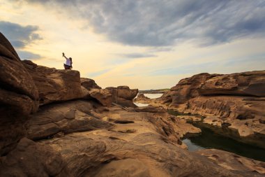 görünmeyen Tayland grand canyon sam pan bok ubonratchathani 