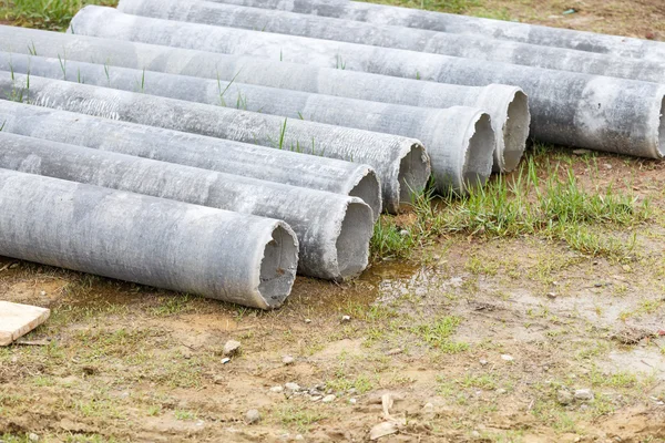 Asbestos pipe for construction job — Stock Photo, Image